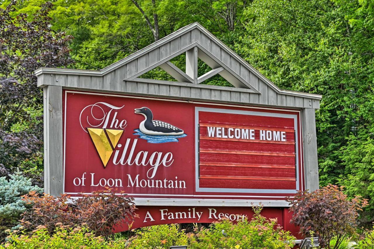 Village Of Loon Mtn Condo With Fireplace And Balcony! Lincoln Exteriér fotografie